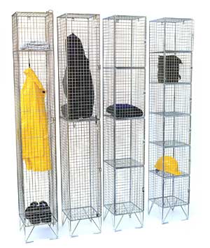 Wire Mesh Lockers